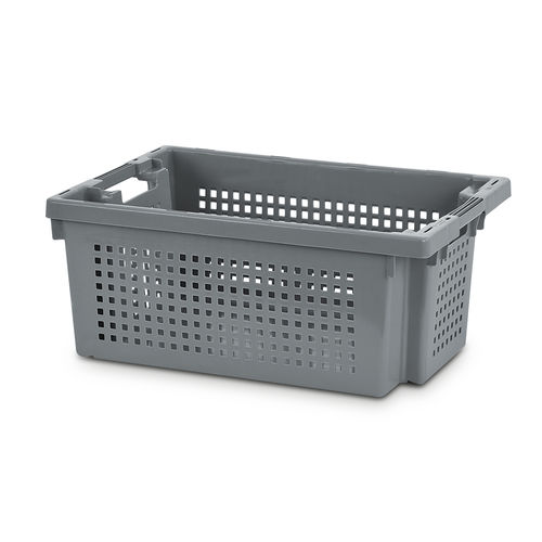 Caisse en PEHD - Lisbox 2402 - COMERCIAL BAQUELITA SL - en polyéthylène / à usage industriel / pour l'industrie alimentaire