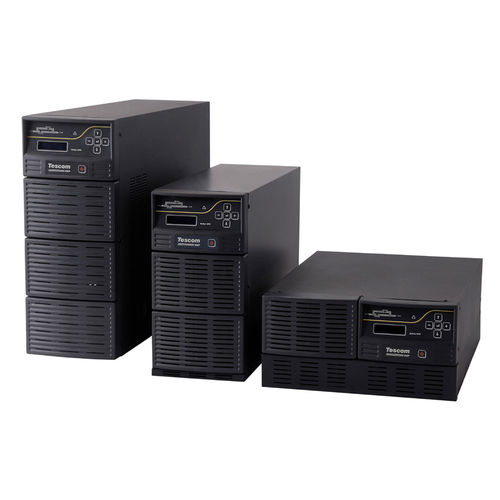 Alimentation sans interruption on-line - CL 100D - Tescom - monophasé / AC / plomb-acide