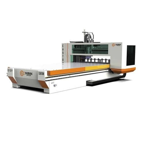 Centre d'usinage CNC 3 axes - Castor - Oemak Machine - vertical / pour le bois / pour composites