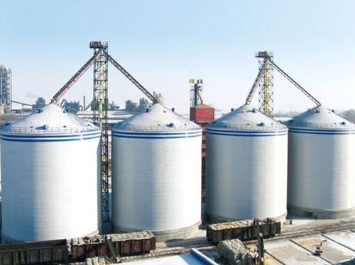Cuve de stockage - Henan SRON SILO ENGINEERING Co., Ltd - d'isolation / pour céréales / en acier