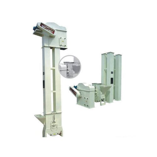 Élévateur à godet pour l'industrie agroalimentaire - TDTG series - Henan SRON SILO ENGINEERING Co., Ltd - à colonnes / électrique / pour céréales