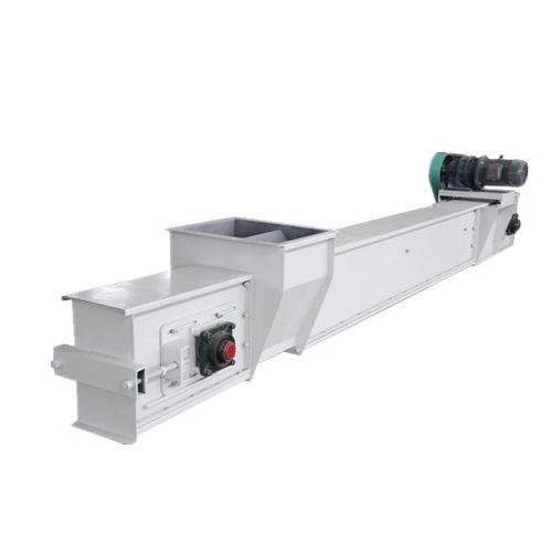 Convoyeur à raclette - TGSS series - Henan SRON SILO ENGINEERING Co., Ltd - à chaînes / incliné / droit