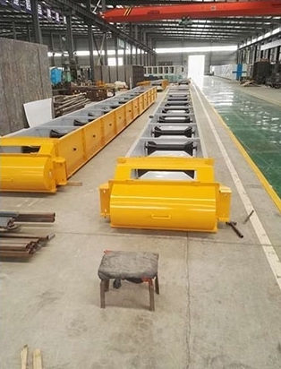 Convoyeur à bande - TDSD series - Henan SRON SILO ENGINEERING Co., Ltd - à rouleaux / de stockage / pour produits en vrac