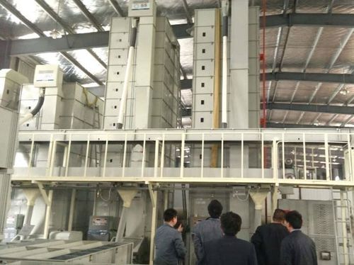 Séchoir à grains à air chaud - SM series - Henan SRON SILO ENGINEERING Co., Ltd - de blé / de maïs / en inox