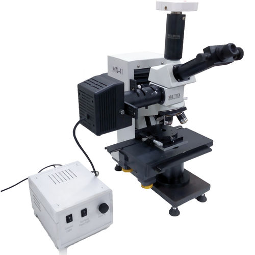 Microscope métallurgique - MX-41  - multitektechnologies - optique / pour analyse / trinoculaire