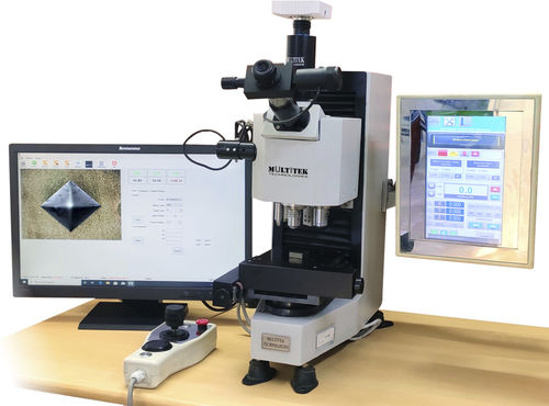 Duromètre micro Vickers - multitektechnologies - de paillasse / pour cellule de charge / pour capteur de force