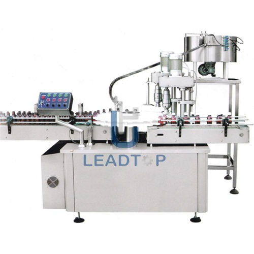Capsuleuse rotative - XG - Zhejiang LeadTop Pharmaceutical Machinery Co., Ltd - automatique / de bouteilles / pour l'industrie agroalimentaire