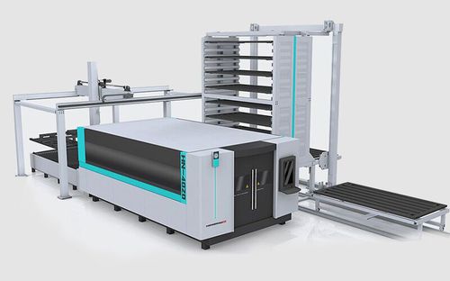Système de chargement et déchargement pour applications de découpage - HN-Automation - Jinan hongniu mechanical equipment Co., Ltd - automatique