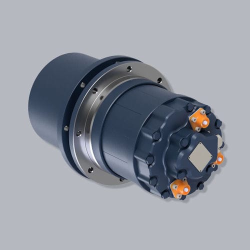 Motoréducteur DC - M160 Series - I&W Electric Drive Systems - à aimants permanents / synchrone / planétaire