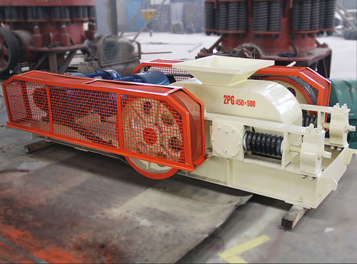 Concasseur à cylindres - 2PG series - Henan Baichy Machinery Equipment Co., Ltd - stationnaire / secondaire / fin