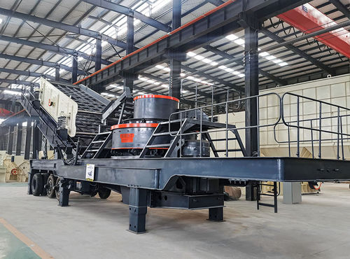 Groupe de concassage et de criblage vertical à percussion - PP series - Henan Baichy Machinery Equipment Co., Ltd - mobile / pour production de sable / pour le tertiaire