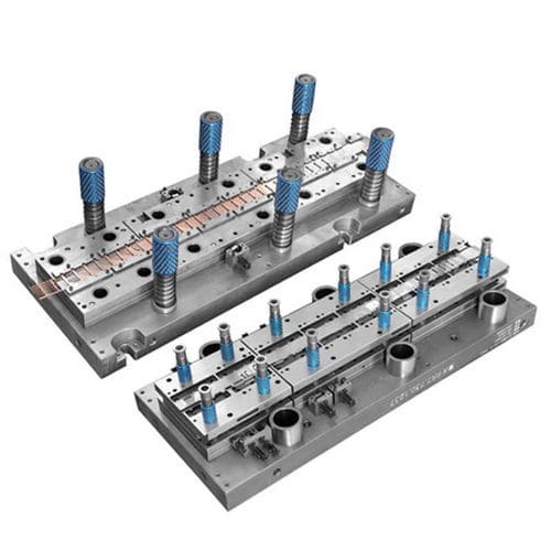 Unité d'estampage mobile - HLC METAL PARTS LTD - pneumatique-hydraulique / 5 axes / du verre