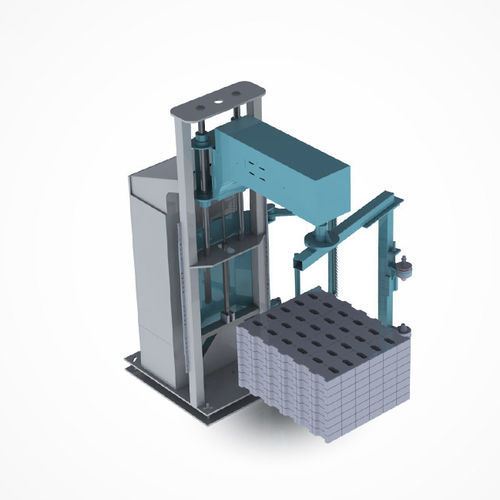 Machine de conditionnement verticale - KB STR - GLOBMAC Global Block Machines - pour briques / pneumatique