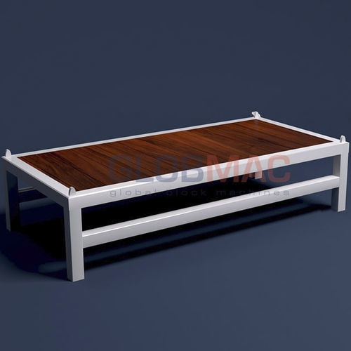 Palette en bois - GLOBMAC Global Block Machines - pour blocs en béton