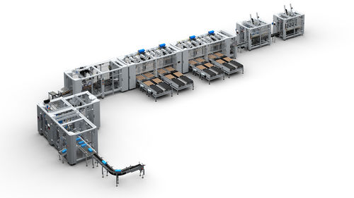 Ligne de conditionnement pour multi produits - Flex - Cama Group - automatique