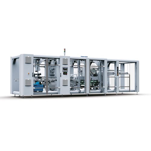 Sleeveuse automatique - MP series - Cama Group - pour bidons / de gobelets / pour packs de bouteilles