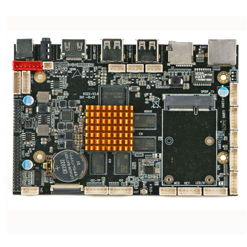 Carte mère mini-ITX - HM-RK322 - Highton Electronics Co.,Ltd - Quad Core / Rockchip RK3288 SoC / AMD