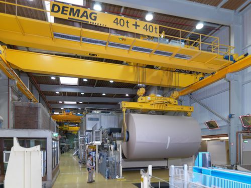 Palonnier pour bobines - Nordgreif GmbH - monopoutre / pour l'industrie / vertical