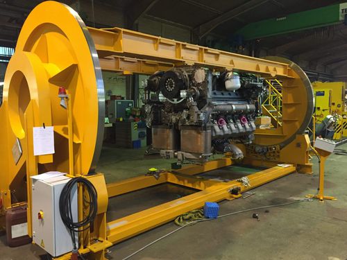 Retourneur basculeur de charge - Nordgreif GmbH - manuel / hydraulique