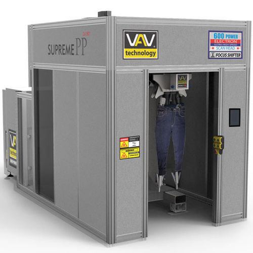 Machine de marquage laser - SUPREME PP PLUS - Vav Technology - pour Jeans Denim / pour textiles