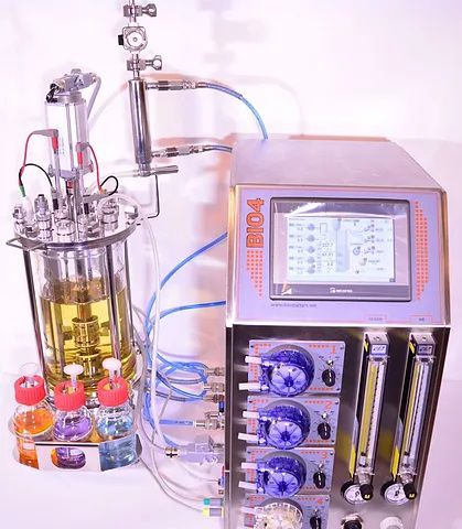 Bioréacteur de process - EDF-5.4 series - Biotehniskais centrs - de laboratoire / en verre / autoclavable