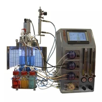 Photobioréacteur batch - PBR-5.4 - Biotehniskais centrs - de laboratoire / en verre / en inox
