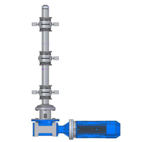 Mélangeur à rotor - D100 series - Biotehniskais centrs - en acier inoxydable / pilote