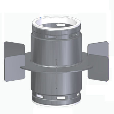Hélice turbine de Rushton - Biotehniskais centrs
