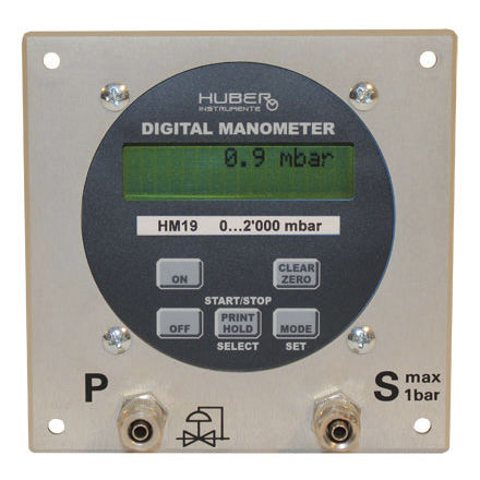 Micro-manomètre différentiel - HM19 - Huber Instrumente - analogique