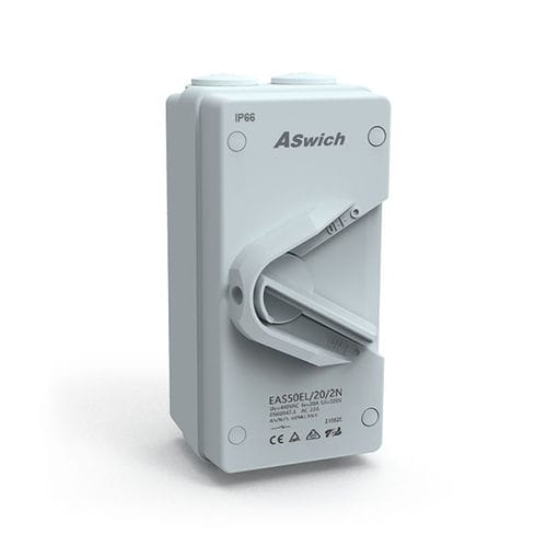 Sectionneur rotatif - EAS50 - Aswich Electrical Co., Ltd - 4 pôles / 2 pôles / AC