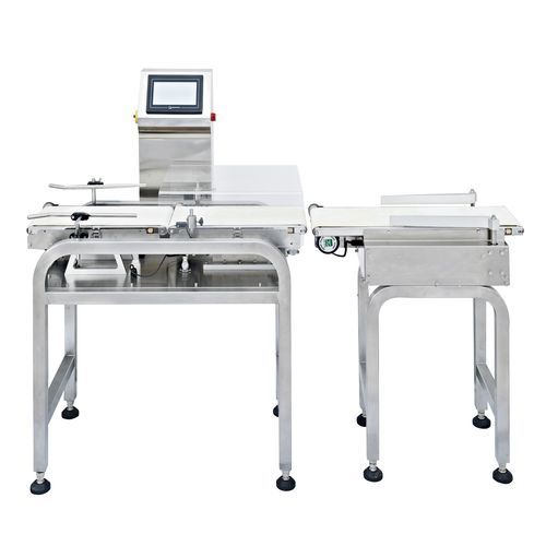 Trieuse pondérale de sacs - JW-C series - Guangdong Kenwei Intellectualized Machinery Co.,Ltd. - avec tableau de commande à écran tactile / haute précision / avec convoyeur à rouleaux