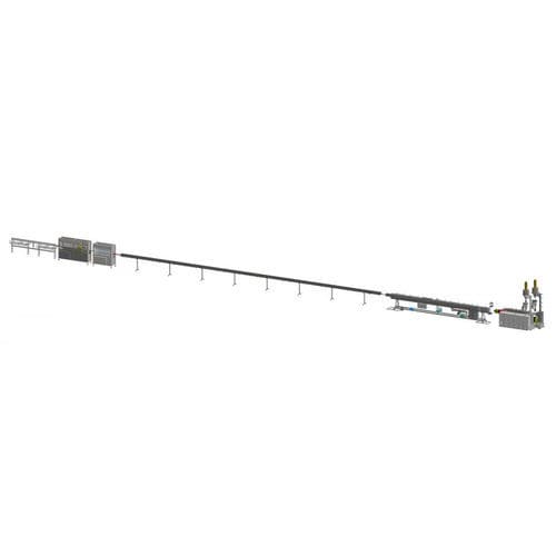 Ligne de production pour tubes en PP - Sarem