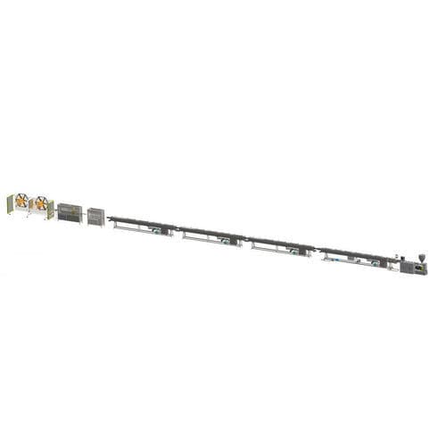 Ligne de production pour tubes en PE - Sarem