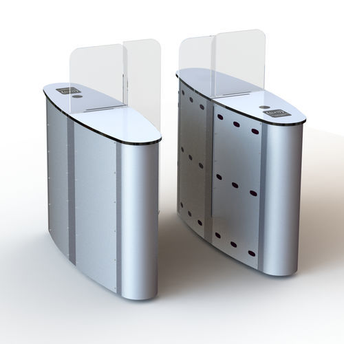 Couloir rapide automatique - WR-228  - Winser Tech - pour contrôle d'accès / en acier inoxydable / en verre