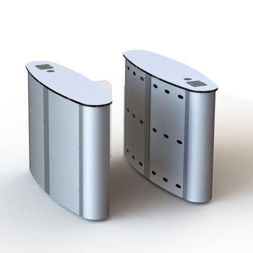 Couloir rapide automatique - WR-226 - Winser Tech - pour contrôle d'accès / en acier inoxydable / en verre