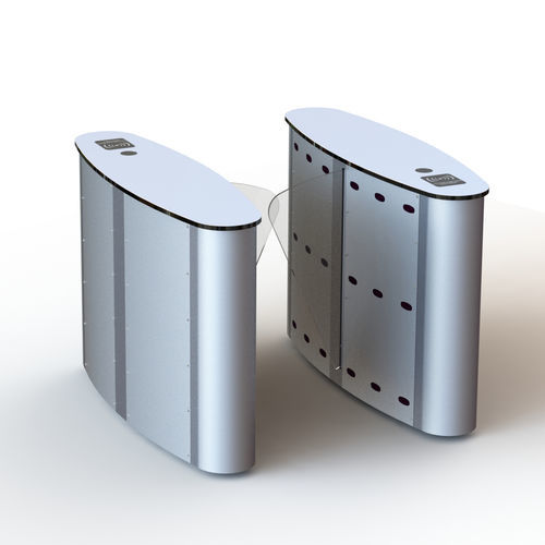 Couloir rapide automatique - WR-222 - Winser Tech - pour contrôle d'accès / en acier inoxydable / en verre