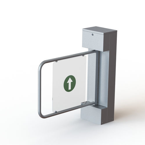 Couloir rapide pour contrôle d'accès - WR-324-B - Winser Tech - en acier inoxydable / en verre