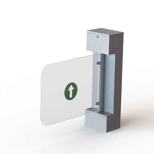 Couloir rapide pour contrôle d'accès - WR-324-C - Winser Tech - en acier inoxydable / en verre