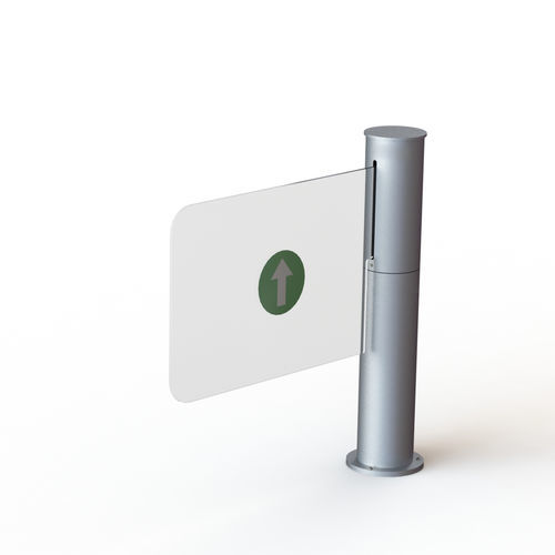 Couloir rapide pour contrôle d'accès - WR-312-C - Winser Tech - en acier inoxydable / en verre