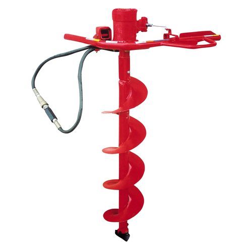Tarière hydraulique - OH01 - Maruzen Kogyo Co., Ltd. - hélicoïdal / portatif / vertical