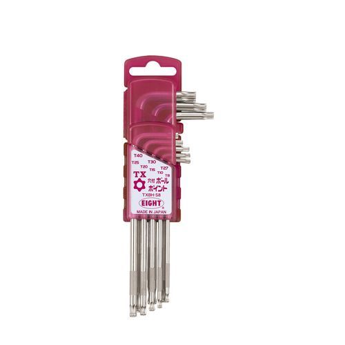 Clé torx kit - TXBH-S8 - Eight Tool - en acier / en L