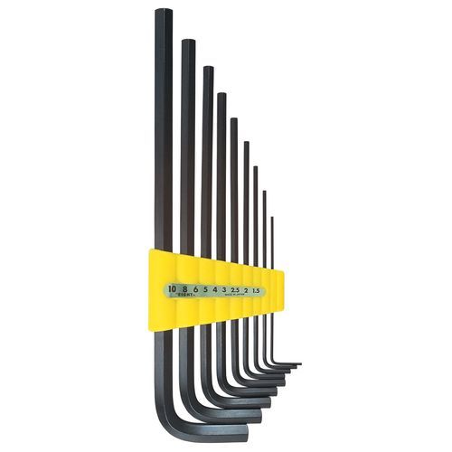 Clé Allen en L - 014-S9 - Eight Tool - à tête hexagonale / kit / à manche long