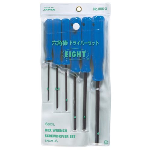 Tournevis de précision - 006-S3 - Eight Tool - hexagonal / de haute précision / en acier