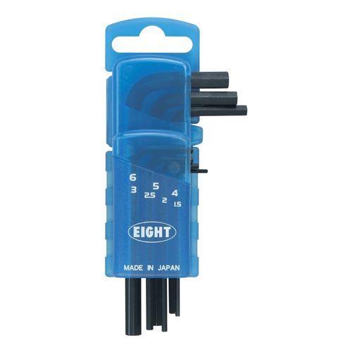 Clé Allen en L - 001-156D - Eight Tool - à tête hexagonale / kit
