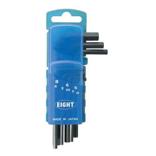 Clé Allen en L - 001-158D - Eight Tool - à tête hexagonale / kit
