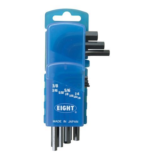 Clé Allen en L - 001-9ZD - Eight Tool - à tête hexagonale / kit