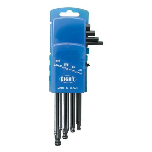 Clé Allen en L - 016-13ZD - Eight Tool - kit / à tête sphérique