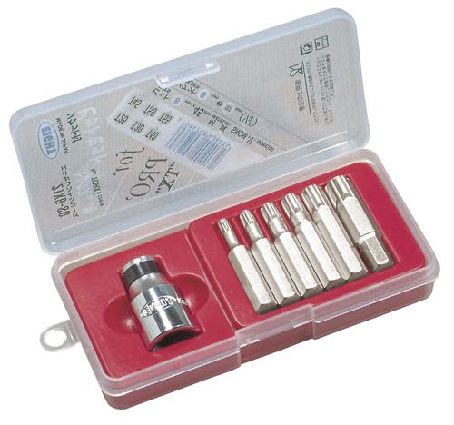 Embout de vissage Torx - 21XB-S6 - Eight Tool - en métal / avec porte-embout