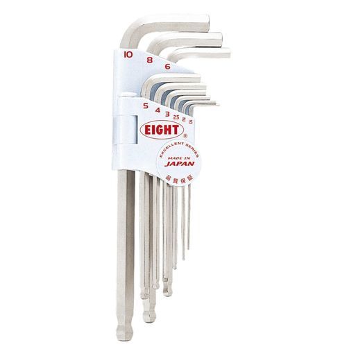 Clé Allen à manche long - TMS-9 - Eight Tool - kit / à tête conique