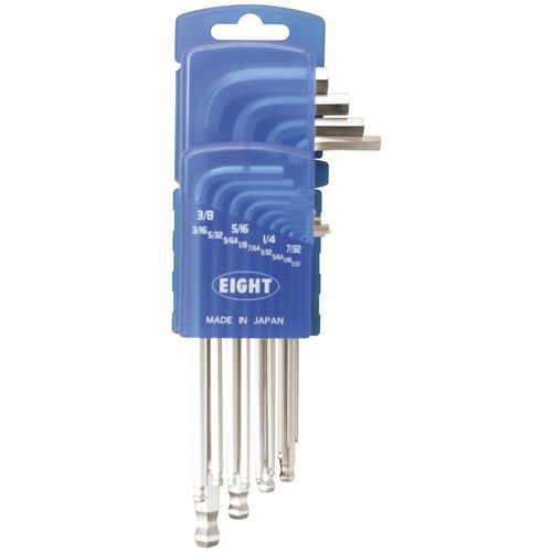 Clé Allen 3/8" - TLS-13ZD - Eight Tool - kit / en L / à tête conique